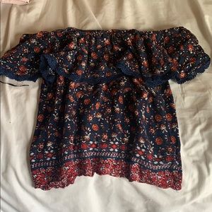 off the shoulders shirt